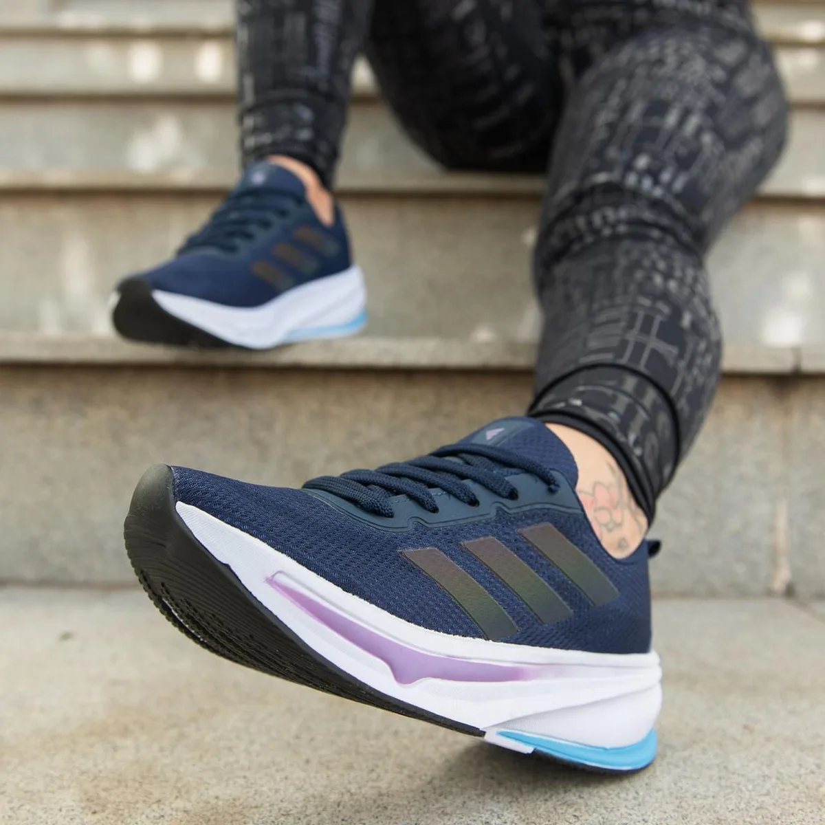 Adidas supernova - Azul base bicolor A1918