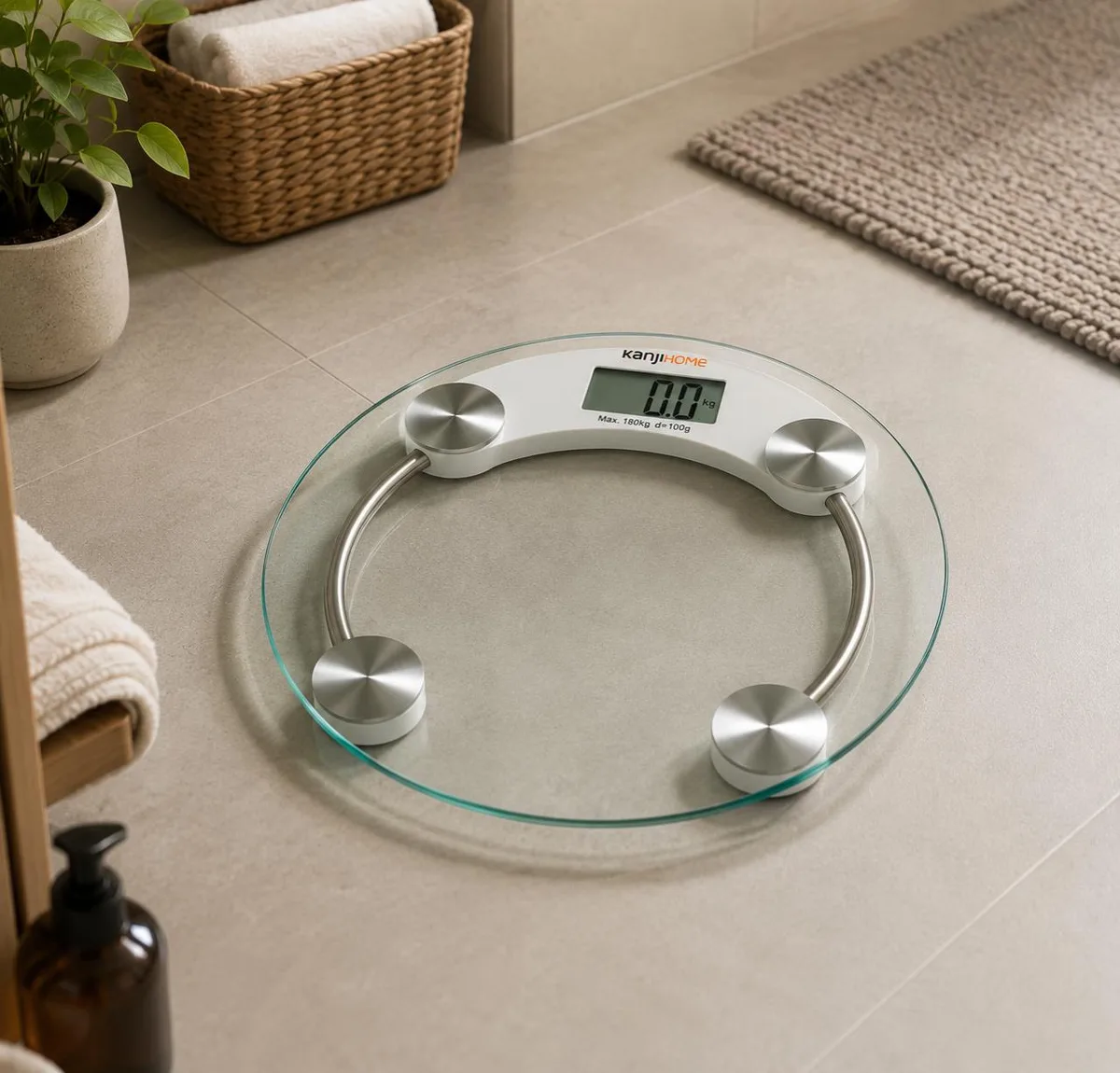 Balanza de Baño Vidrio
