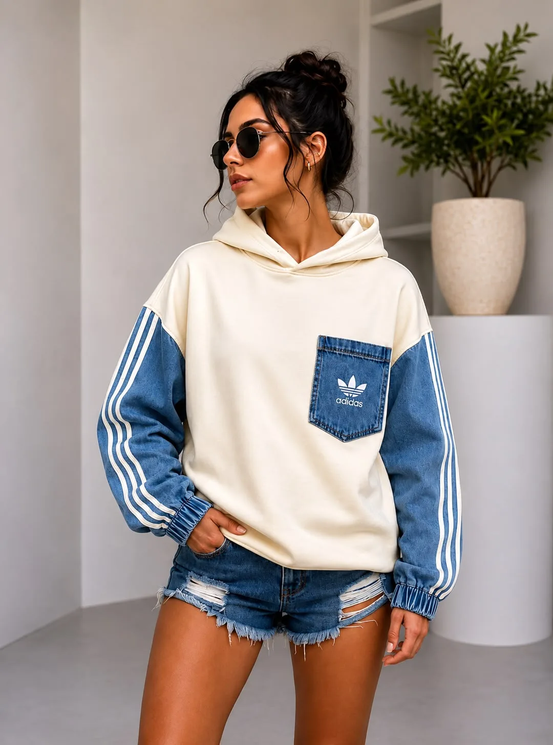 Buzo Media Estacion Unisex Adidas