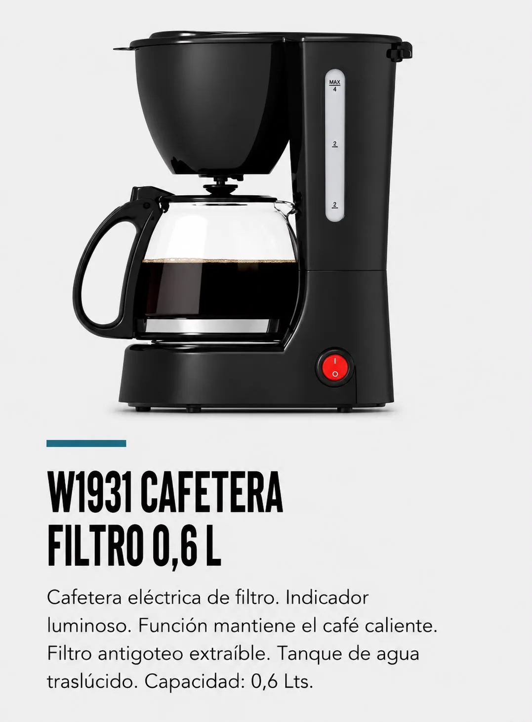 Cafetera Winco