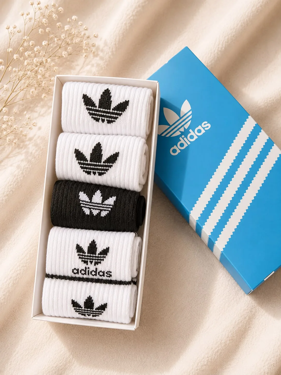 Caja De Medias Adidas Hombre