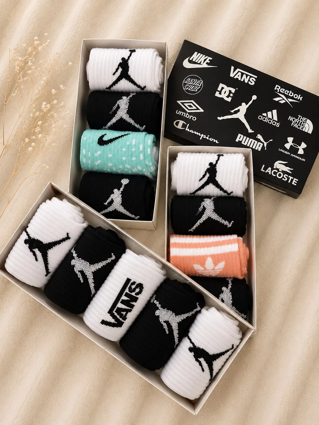 Cajas De Media Multimarca Unisex