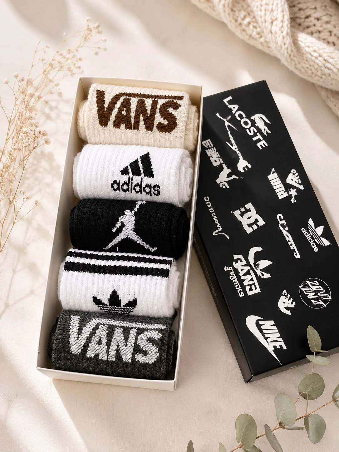 Cajas De Media Multimarca Unisex