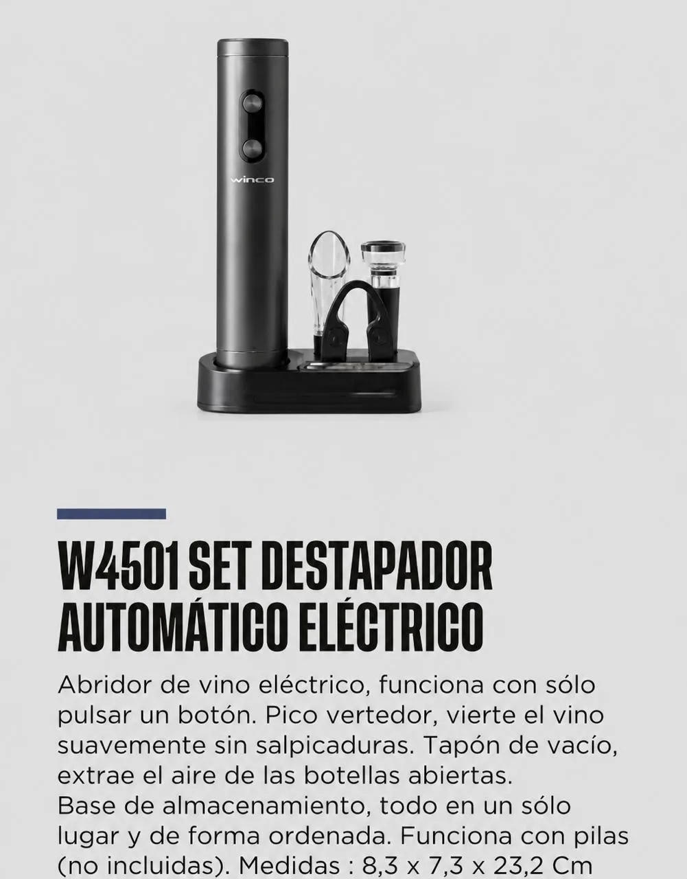 Destapador de Vino Winco