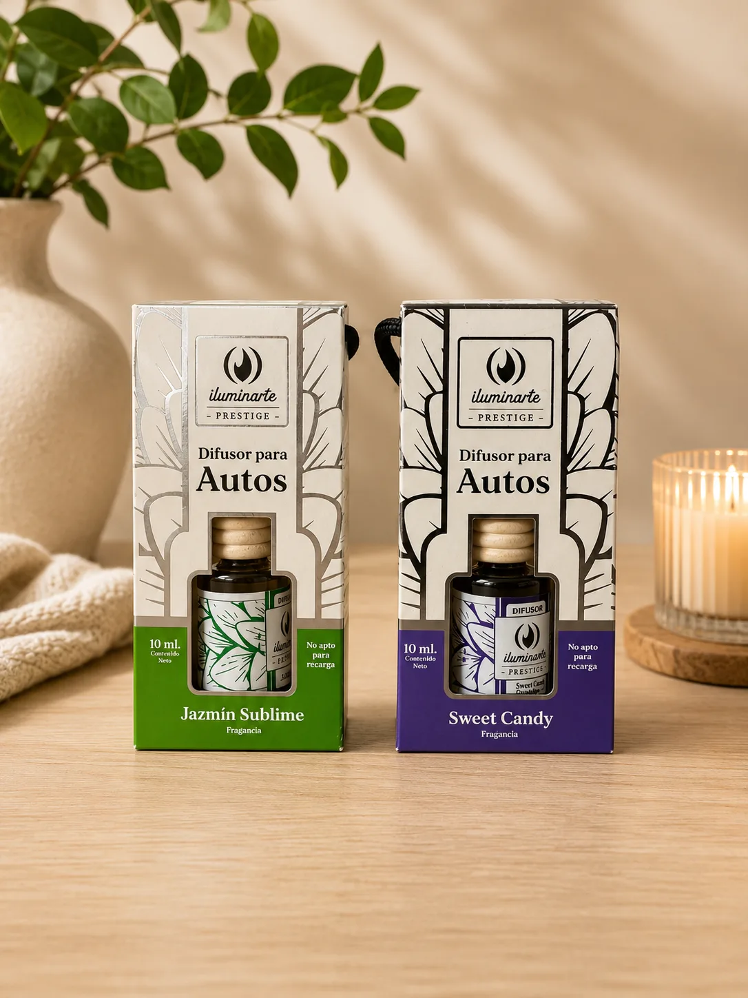 Difusor de Auto Iluminarte DA0003