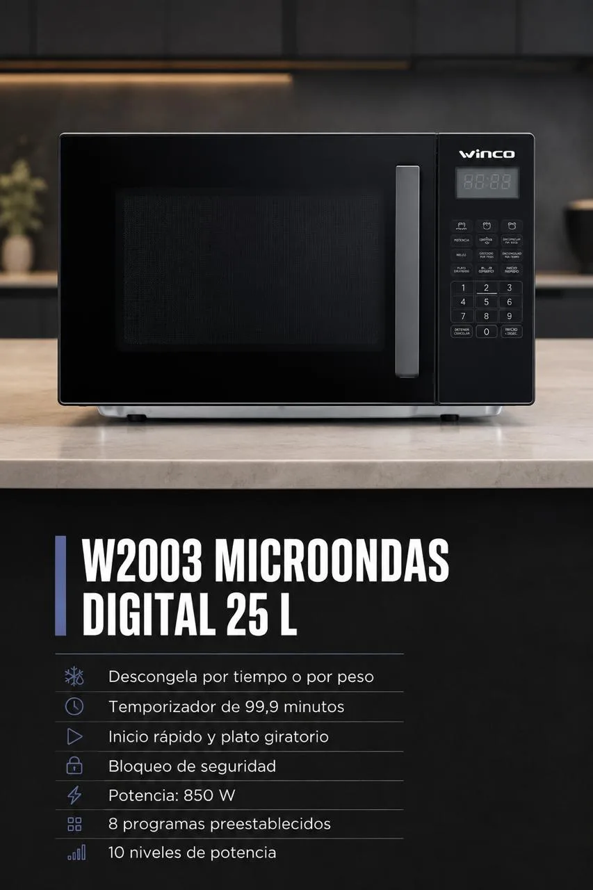 Horno Microondas Winco
