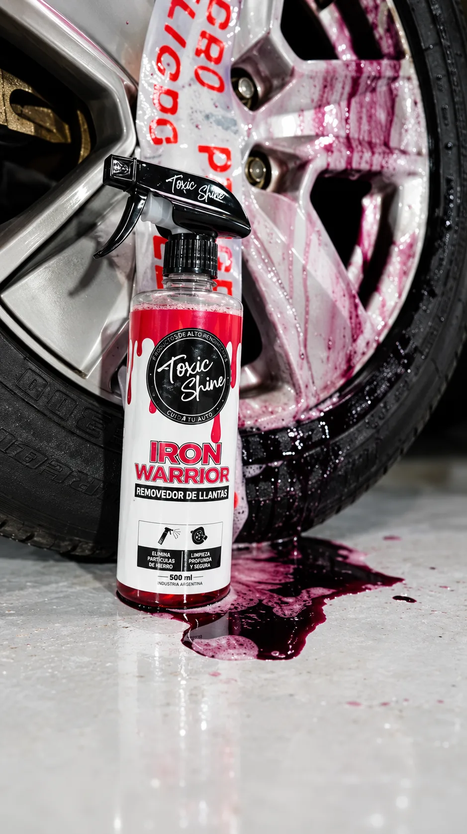 Limpiador Iron Warning