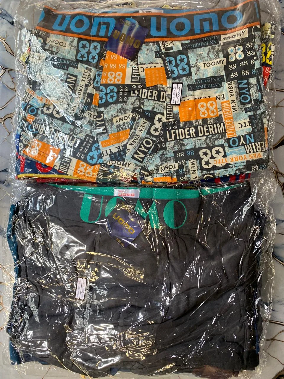 MC18 Docena de Boxers Uomo T M al 4XL