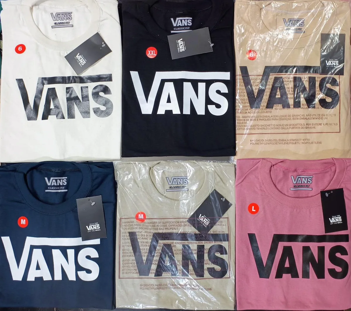 Remera Vans Logo