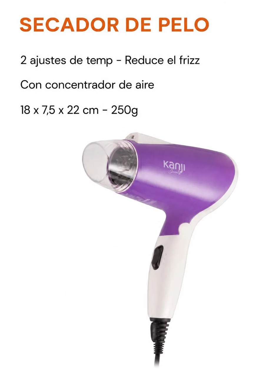 Secador de pelo Kanji